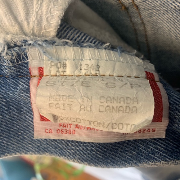 Women’s high-waist jean shorts - Picture 5 of 6